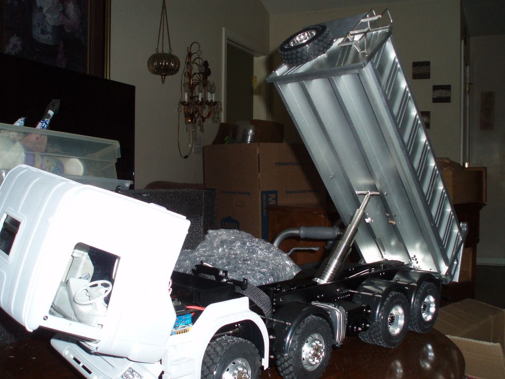 scania rc dump truck